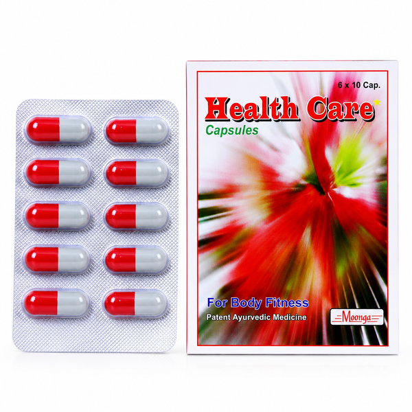 Health Care Capsules – Ayurvedic Herbal Supplement for Body Fitness & Wellness