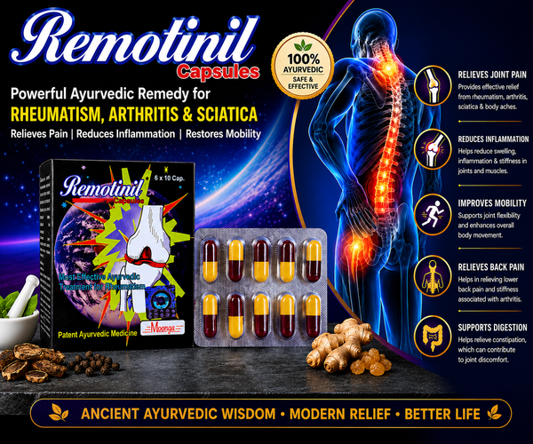 Remotinil Capsules – Ayurvedic Relief for Rheumatism & Joint Pain