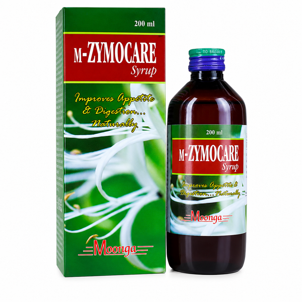 M-ZYMOCARE Syrup – Ayurvedic Digestive Tonic for Appetite & Digestion(200ml)