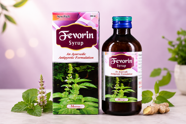 FEVORIN Syrup – Ayurvedic Fever & Immunity Booster (100ml & 200ml)