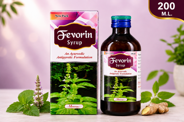 FEVORIN Syrup – Ayurvedic Fever & Immunity Booster (100ml & 200ml)
