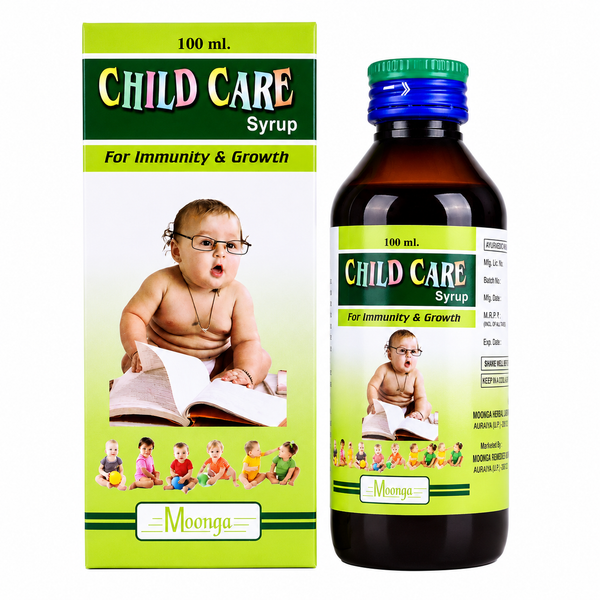 CHILD CARE Syrup – Ayurvedic Immunity & Growth Booster (100ml)
