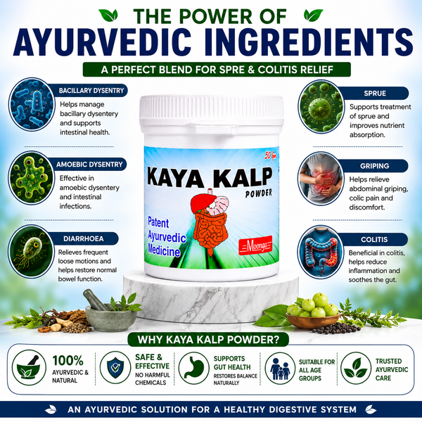 KAYA KALP Powder – Ayurvedic Digestive & Detox Formula (50gm)