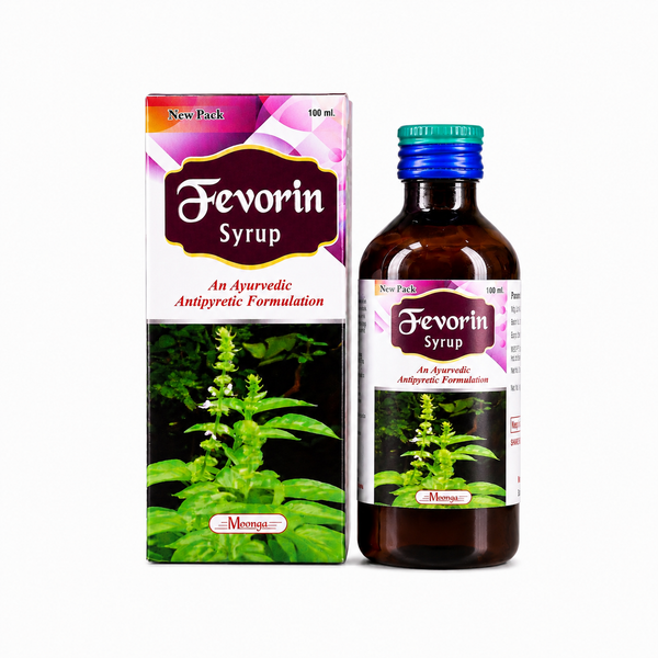 FEVORIN Syrup – Ayurvedic Fever & Immunity Booster (100ml & 200ml)