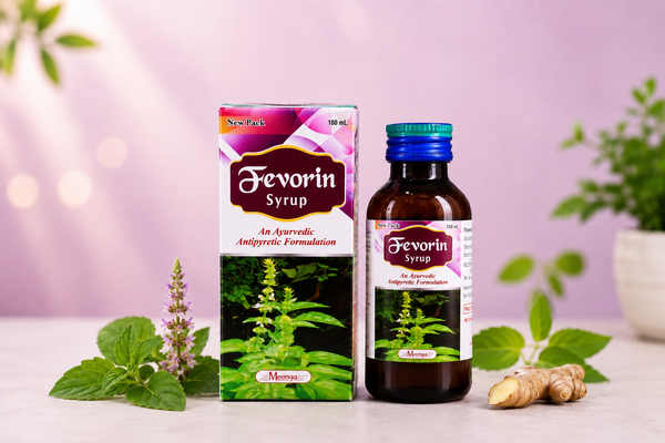 FEVORIN Syrup – Ayurvedic Fever & Immunity Booster (100ml & 200ml)