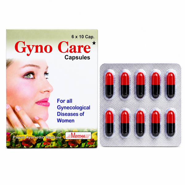 Gyno Care Capsules – Ayurvedic Herbal Support for Women’s Reproductive Health