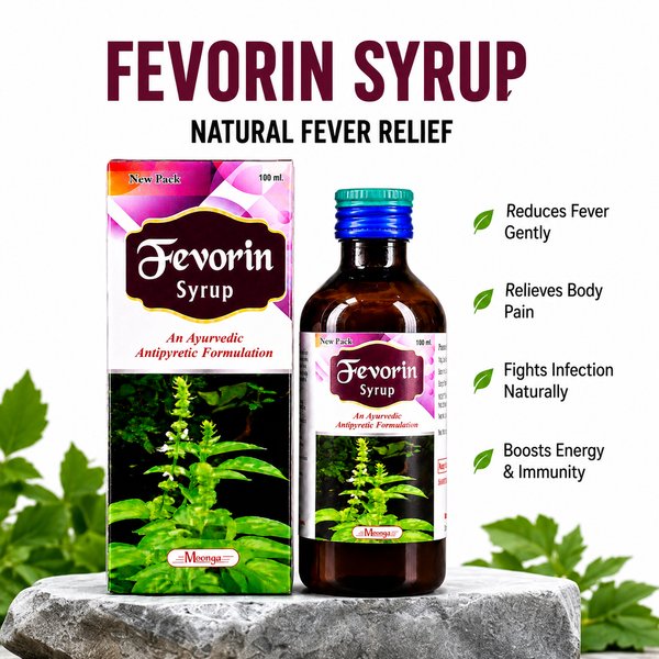 FEVORIN Syrup – Ayurvedic Fever & Immunity Booster (100ml & 200ml)