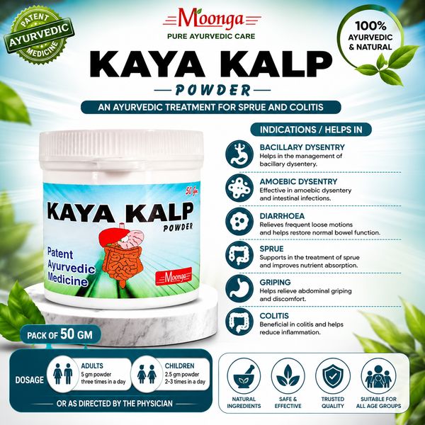 KAYA KALP Powder – Ayurvedic Digestive & Detox Formula (50gm)