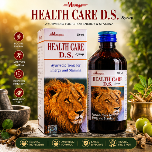 HEALTH CARE D.S. Syrup – Ayurvedic Energy & Stamina Booster (200ml)